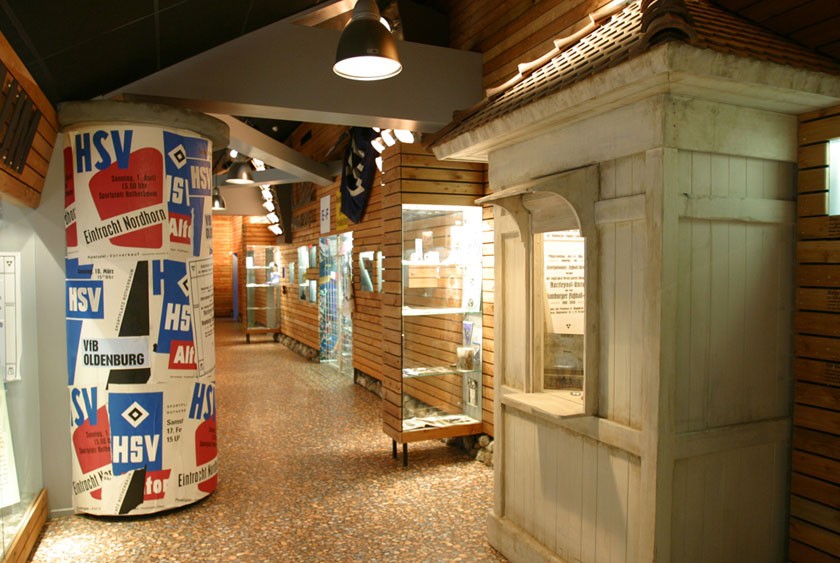 Le musée du HSV au stade