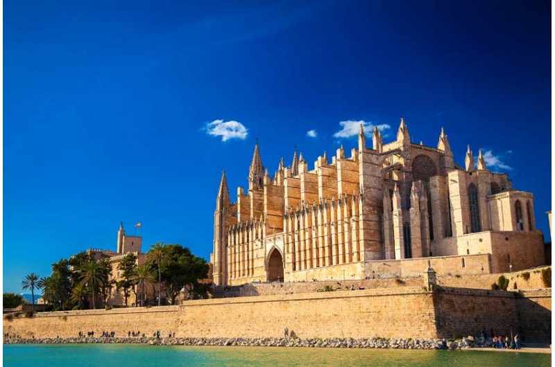 Cathedral La Seu in Palma de Mallorca