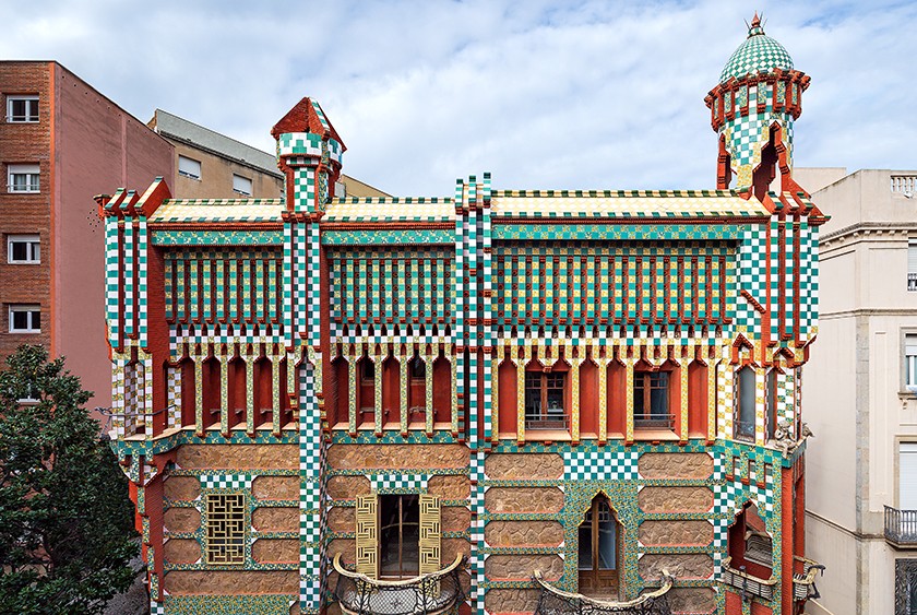 Casa Vicens in Barcelona: The fascinating first work by Antoni Gaudí