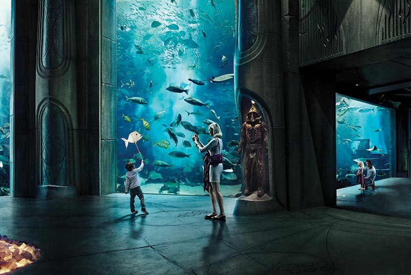 The Lost Chambers Aquarium (incl. dans le pass pour 2, 3 et 5 jours)