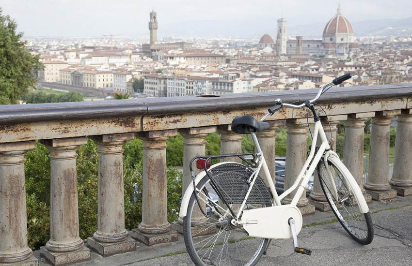 Guidée à vélo à travers Florence