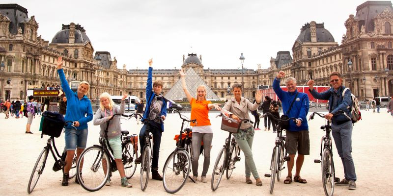 Visite de 3 heures à vélo des points forts de Paris