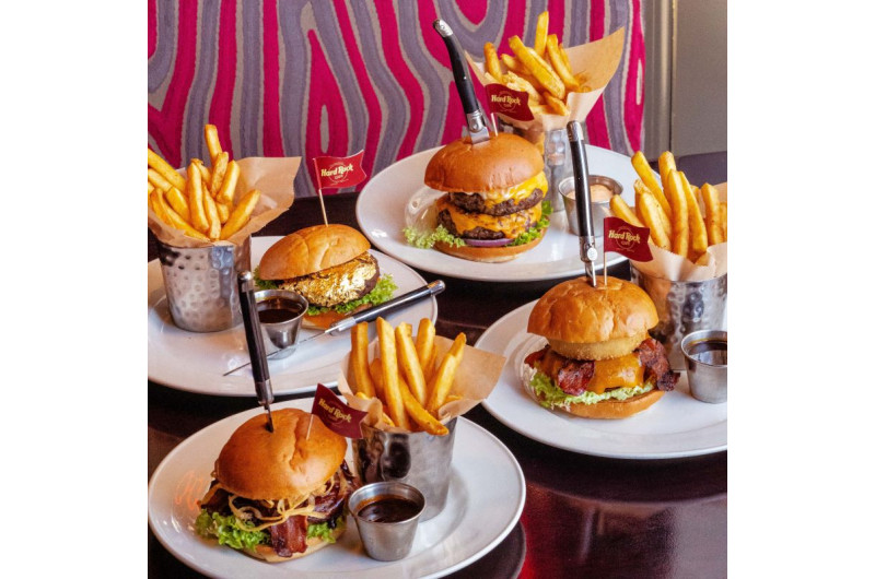 Goûtez les burgers du Hard Rock Barcelona