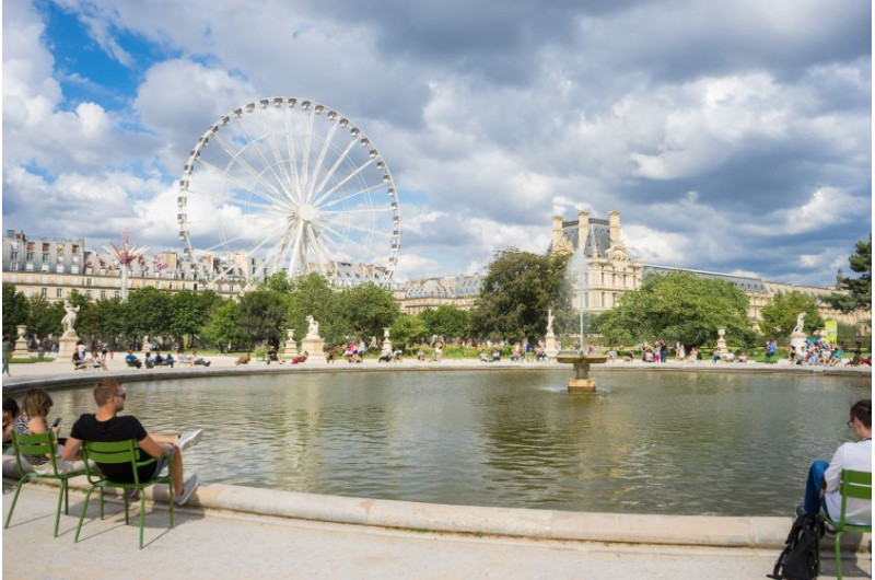 Lac au centre de Paris