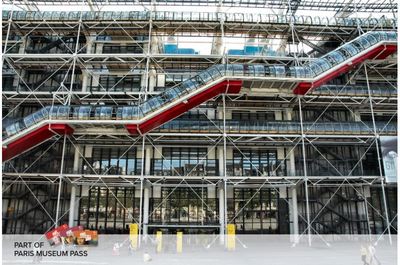 Centre Pompidou de face